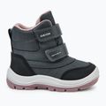 Geox Flantil ABX children's shoes anthracite/dark pink 2