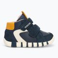 Geox Iupidoo children's shoes navy / ochre 2