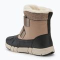Geox Flexyper ABX dark beige/black junior snow boots 3