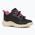Geox Simbyos ABX black/fuchsia junior shoes 8