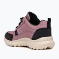 Geox Simbyos ABX junior shoes dark pink/black 4