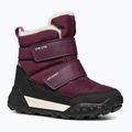 Geox Trekkyup ABX burgundy junior snow boots 8