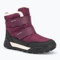 Geox Trekkyup ABX burgundy junior snow boots