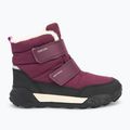 Geox Trekkyup ABX burgundy junior snow boots 2