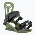 Union Flite Pro men's snowboard bindings olive green