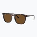 Sunglasses Ray-Ban RB2210 havana/brown polarized 4