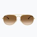Sunglasses Ray-Ban Bain Bridge arista gold/clear brown 2