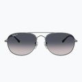 Sunglasses Ray-Ban Bain Bridge gunmetal/blue polarized 2