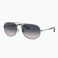 Sunglasses Ray-Ban Bain Bridge gunmetal/blue polarized 4