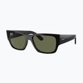 Sunglasses Ray-Ban Carlos black/green polarized 4