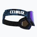 Bliz Flow matte blue/brown blue ski goggles 5