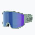 Bliz Spark ski goggles matte green/brown blue 3