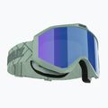 Bliz Liner matt green/brown blue ski goggles