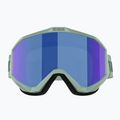 Bliz Liner matt green/brown blue ski goggles 2