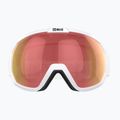 Bliz Charge OTG ski goggles matt white/brown red 2