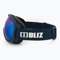 Bliz Charge OTG matt dark blue/brown blue ski goggles 4