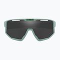 Bliz Fusion matt green/smoke sunglasses in silver mirror 2