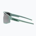 Bliz Fusion matt green/smoke sunglasses in silver mirror 5
