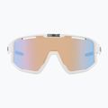 Bliz Fusion Nano Optics Nordic Light matt white/ coral/ orange w blue multi sunglasses 2