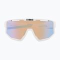 Bliz Fusion Nano Optics Nordic Light matt white/ coral/ orange w blue multi sunglasses 3