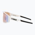 Bliz Fusion Nano Optics Nordic Light matt white/ coral/ orange w blue multi sunglasses 5