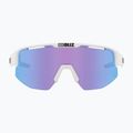 Bliz Matrix Small Nano Optics Nordic Light matt white/begonia/violet blue sunglasses 2