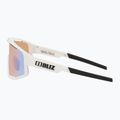 Bliz Fusion Small Nano Optics Nordic Light matt white/coral/orange blue sunglasses 5