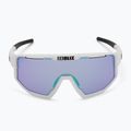Bliz Fusion Small Nano Optics Nordic Light matt white/begonia/violet blue sunglasses 4