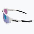 Bliz Fusion Small Nano Optics Nordic Light matt white/begonia/violet blue sunglasses 5