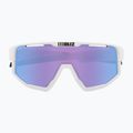 Bliz Fusion Small Nano Optics Nordic Light matt white/begonia/violet blue sunglasses 2
