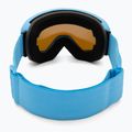 Ski goggles Bliz Flow matte blue/brown/blue multi 3