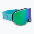 Ski goggles Bliz Flow matte turquoise/brown/green multi