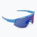 Bliz Matrix matte blue/grey blue mirror sunglasses
