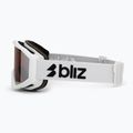 Ski goggles Bliz Liner matte white/pink/silver mirror 4