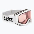 Children's ski goggles Bliz Liner Jr matte white/pink
