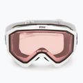 Children's ski goggles Bliz Liner Jr matte white/pink 2