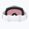 Children's ski goggles Bliz Liner Jr matte white/pink 7