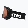 Children's ski goggles Bliz Liner Jr matte black/orange 8