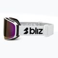Ski goggles Bliz Flow matte white/smoke/pink 4