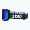 Ski goggles Bliz Flow matte blue/brown/blue multi 3