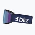Ski goggles Bliz Flow matte blue/brown/blue multi 4