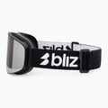 Ski goggles Bliz Flow matte black/smoke/silver mirror 4
