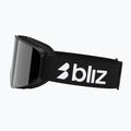 Ski goggles Bliz Flow matte black/smoke/silver mirror 9