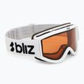Children's ski goggles Bliz Pixie Jr matte white/orange