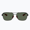 Sunglasses Ray-Ban Rb8336M Scuderia matt black/dark green 2