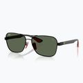 Sunglasses Ray-Ban Rb8336M Scuderia matt black/dark green 4