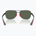 Sunglasses Ray-Ban Rb8336M Scuderia matt black/dark green 5