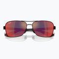 Sunglasses Ray-Ban Rb8336M Scuderia matt black/dark grey mirror blue/red 3