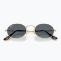 Sunglasses Ray-Ban Oval arista gold/blue 3