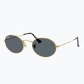 Sunglasses Ray-Ban Oval arista gold/blue 4